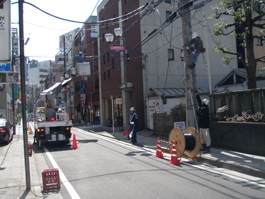 ケーブル工事